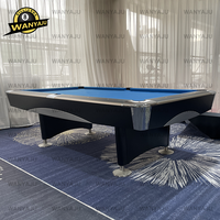 Günstiger Preis Massivholz Schiefer bett American 9 Ball Pool Billardtisch 9ft