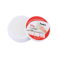 Foska 20g hydratant pour les doigts tampon inodore sans graisse non toxique pour le bureau pour saisir les factures comptage de documents tri