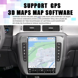 Autoradio Android 12, 13 pouces, climatisation automatique, GPS, lecteur multimédia, Carplay pour GMC Yukon Chevrolet Tahoe Suburban 2007 2008-2014 Ce - Product Image 5