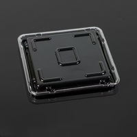 Plateau blister alimentaire transparent pour animaux de compagnie ensemble de couverture de boîte d'emballage de chocolat nama personnalisation