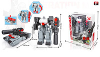 Jouet de Transformation ddf en alliage, Transformation de voiture, Transformation homme, jouet éducatif intelligent, pour garçons, mini robot, bricolage, 2020