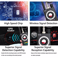 Détecteur anti-espion QZT, détecteur de signal RF et détecteur de caméra, détecteur d'écoute, sans fil