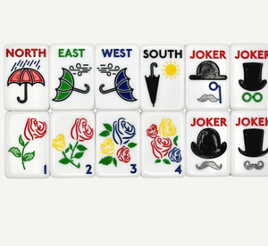 London Calling Luxury Mahjong Tiles Acrylic Eco-Friendly 4 Player Handmade Portable Game Set for Home Casino Club <b>Entertainment</b> - Product Image 4