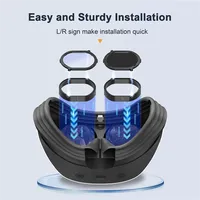 Lunettes magnétiques VR pour PS VR2 Lentille Myopie Lunettes anti bleu Démontage rapide Cadre de protection pour PSVR2 Pièces Accessoires