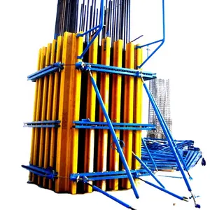 用于墙体和柱建筑模板系统的 zolin 可调支柱推拉支柱