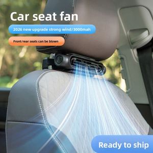 Compact Portable Car Headrest Bladeless Fan <b>USB</b> Powered Easy Install Seat Back Cooler Fan for Automotive Shop Fleet Use - Product Image 5