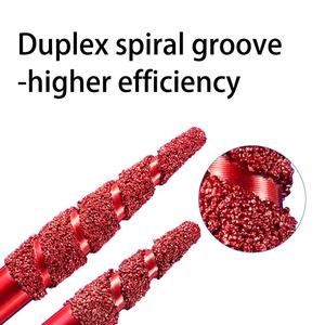 الرخام لقم نحت الماس الجرانيت حجر لقم نحت القاطع أدوات الكمبيوتر المغزل موتور نحت الحجر Rongfu 10 مللي متر 12 مللي متر - Product Image 4