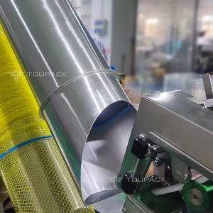 Machine d'emballage automatique de sacs en filet <span class=keywords><strong>TOUPACK</strong></span>, machine à clipser pour les pièces d'or, le chocolat, l'ail, ligne d'emballage de sacs en filet - Product Image 4