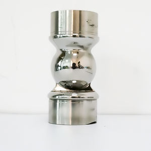 وصلة موصلة مستديرة للدرابزين وأنابيب الحديد المرفوعة من الفولاذ المقاوم للصدأ المرن - Product Image 4