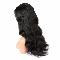 Perruques Lace Front Transparentes 13*4 Noires Naturelles de 22 Pouces en Cheveux Brésiliens Remy Ondulés pour Femmes Noires – Vente en Gros