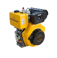 Moteur diesel 4 temps 10 CV 418 cm³ / EURO 5 refroidi par air / Démarrage par lanceur / Machines de construction et industrielles