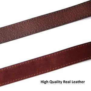 <span class=keywords><strong>Collar</strong></span> y correa de cuero genuino para perro, juego de correa con hebillas de latón, alta calidad, precio competitivo - Product Image 4