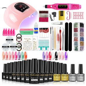 Kit Set Kuku Profesional Lengkap dengan Lampu UV dan Bor - Product Image 1