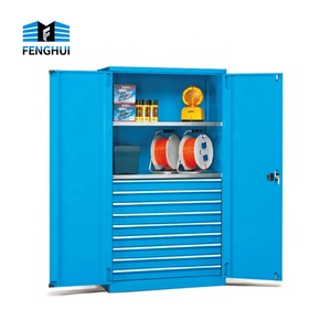 Industrial Vertical pull-herramienta gabinete con paneles de cubierta - Product Image 4