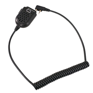 poc radio <b>Speaker</b> 2 pin connector Remote <b>Microphone</b> with 3.5 mm Jack for UV-5R UV-82 BF-888S BF-9700 Walkie Talkie - Product Image 6