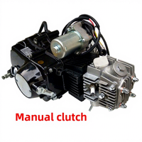 Moteur de moto 110cc neuf, 4 temps, 125cc, refroidi par air, allumage CDI, double embrayage, monocylindre, assemblage direct usine
