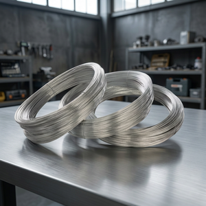 Fil en acier inoxydable, fourniture directe d'usine, fil industriel durable résistant à la corrosion, fil galvanisé haute résistance et - Product Image 3