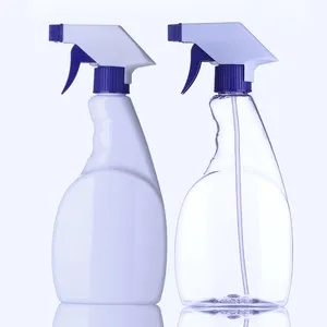 500ml pet plástico garrafa Transparente diário higiênico gatilho spray garrafa