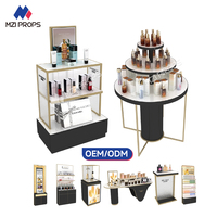 Toko parfum konter Checkout Premium Skincare Display kabinet untuk merek toko kosmetik toko berdiri untuk agen kosmetik