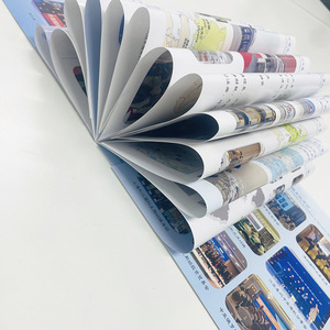 Meilleure qualité personnalisé imprimé prospectus publicitaires brochures dépliants A3/A4/A5/A6 tailles Service d'impression sain en carton - Product Image 6