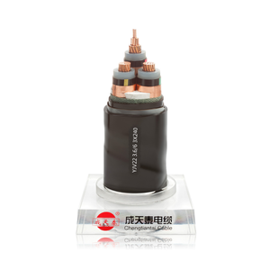 Cable de Potencia Blindado con Cinta de Acero Aislado con XLPE YJV32/VJLY32 0.6/1kV, Cu/Al FR NH LSZH, Resistente <span class=keywords><strong>a</strong></span> <span class=keywords><strong>la</strong></span> Corrosión/Agua/Abrasión/Aplastamiento - Product Image 3