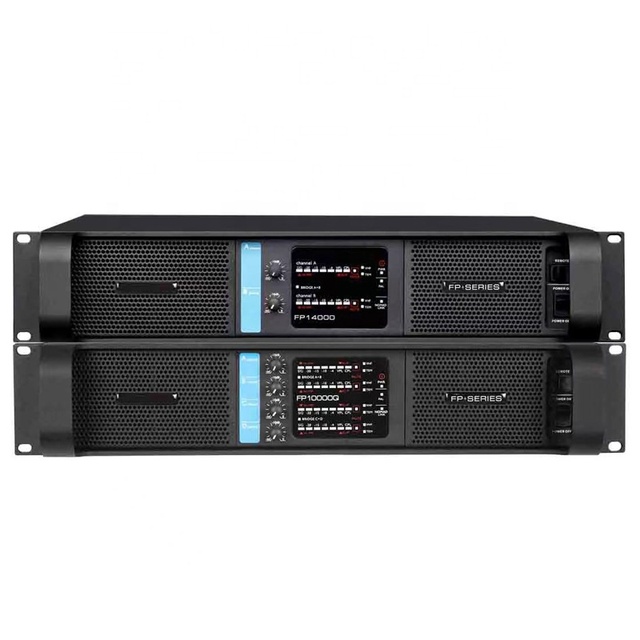 FP10000Q Power Amplifier for Concerts 4 Channels Professional Amplifier Complete Professional Sound System Outdoor Sound System