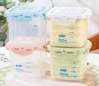 Boîtes à dessert carrées en gros, boîtes à donuts, boîtes à macarons, boîtes à tartes aux œufs, boîtes à gâteaux miniatures en plastique épais, contenants d'emballage alimentaire à emporter