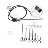 OEM ODM M10 G1/2 Dişli Paslanmaz Çelik Dijital Prob Sıcaklık Sensörü -40~+125 Enerji Sensörü için 1 Yıl Garanti