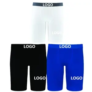 Tùy Chỉnh Đồ Lót Nam Cộng Với Kích Thước Của Nam Giới Đồ Lót Boxer Shorts Tùy Chỉnh Logo Men Underwear Boxer Briefs