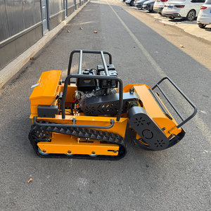 Pemotong Rumput Robot Diesel Mini, Lebar Pemotongan 80cm 100cm 120cm, Pengontrol Jarak Jauh, Pengiriman Gratis - Product Image 5