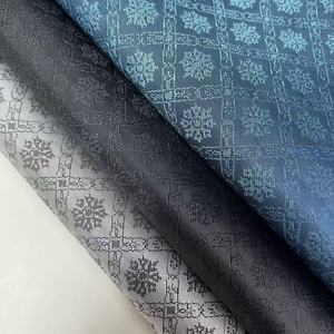 Tissu de doublure Jacquard de luxe en polyester doux et brillant pour femmes hommes vêtements de cérémonie robe de <span class=keywords><strong>soirée</strong></span> couture - Product Image 3