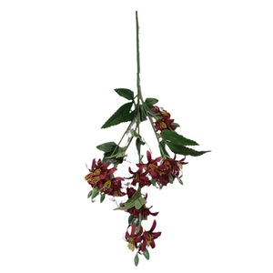 Fleurs artificielles de chèvrefeuille Yixuan en soie, bouquets décoratifs faits à la main pour mariage, arrangements au sol - Product Image 5