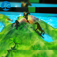 Gagnez de l'argent Magic 3D Interactive Floor Système de projection murale pour enfants Jeux vidéo Sandbox Jeux de projection interactifs pour enfants