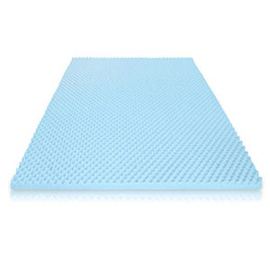 Surmatelas orthopédique en <span class=keywords><strong>mousse</strong></span> à mémoire <span class=keywords><strong>de</strong></span> forme, surmatelas en <span class=keywords><strong>mousse</strong></span> à gel rafraîchissant pour le <span class=keywords><strong>mal</strong></span> <span class=keywords><strong>de</strong></span> <span class=keywords><strong>dos</strong></span> - Product Image 1