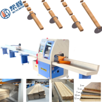 Scie a Tronconner CNC Automatique Optimisee Scie Circulaire Numerique pour Transformation du Bois de Construction