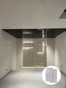 Panel de pared de piedra natural moderno resistente al agua cuarzo artificial ignífugo para revestimiento exterior de Casa de Villa con material de cemento - Product Image 4