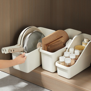 Xinzao Multifunctional <b>Plastic</b> Storage <b>Box</b> 10-20 L With Wheels For Kitchen Cabinet Organization - Product Image 1