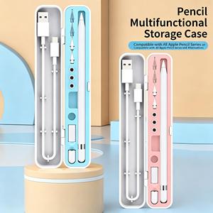 Multifunctional Stylus Pen Storage Case Hard Shell Anti-drop Protective Box Stylus Pen Storage Case for Most <b>Tablet</b> Pens - Product Image 4