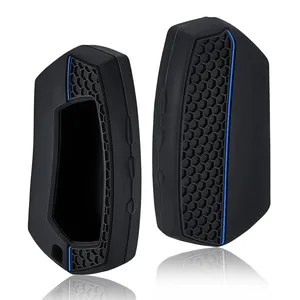 Étui de protection en silicone pour clé de voiture avec alarme à distance pour Pandora DXL4950 DX-90 D010 DX 90 <span class=keywords><strong>91</strong></span> 6X 9X 90B 90BT 90L 42 <span class=keywords><strong>Moto</strong></span> Russie 2 voies LCD - Product Image 4