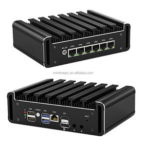 เราเตอร์ไฟร์วอลล์12th เจน6แลน<span class=keywords><strong>2</strong></span>.5กรัม i7 6X 1265u N100 i226-V พัดลมมินิพีซี DDR5คู่ NVMe HD DP pfsense Proxmox - Product Image 6