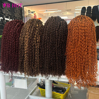 BUG personnalisé # Perruques en cheveux humains bouclés Pixie colorées 350, avec dentelle frontale HD, vente en gros, pour femmes noires