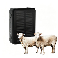 Traceurs GPS 9000 mAh avec géolocalisation pour chèvres, haut-parleur, alarme antivol, collier GPS pour bétail, surveillance vocale, traceur GPS solaire pour vaches