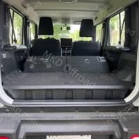 Caja de Almacenamiento Trasera para Suzuki Jimny JC74 de 5 Puertas, Caja de Herramientas Resistente para Todoterreno MKD, Instalación No Destructiva
