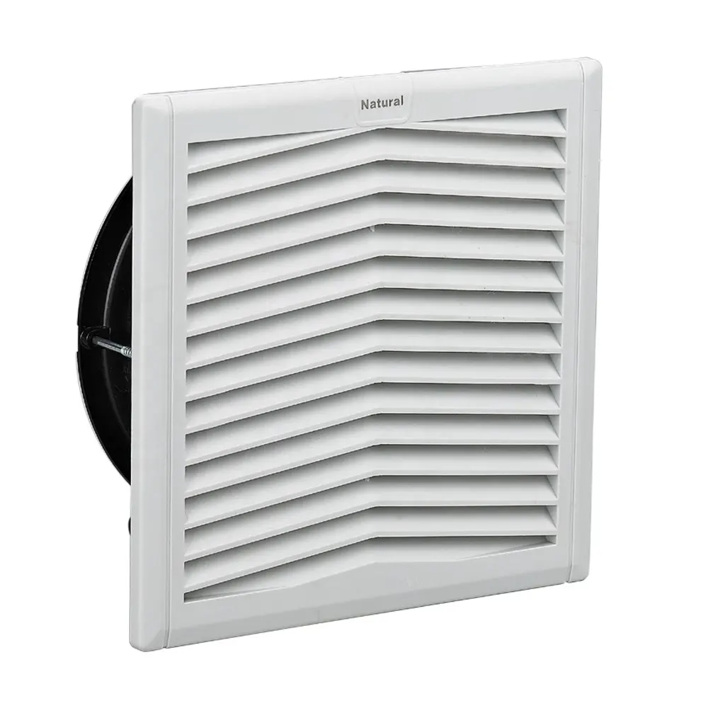 Naturale NTL-FF204 AC DC 204*204 millimetri Bagno di Ventilazione Ventilatore di Scarico Filtro Aria