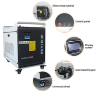 Machine de nettoyage laser continu 1500W 2000W pour décapage de peinture automobile, nouvelle, vente chaude, usine chinoise