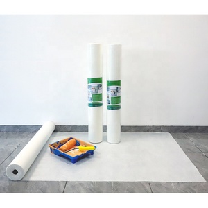 Preço de Atacado Rolo de Proteção de Piso Temporário Autoadesivo Impermeável 1X25/50m Manta de Proteção de Piso para Pintores - Product Image 2