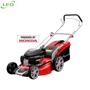 LEO LM51-2L(GCV170) 51cm 3 in 1 el itme dizel sürme çim biçme makineleri orijinal Honda motor için