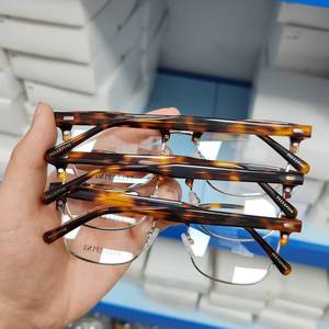 Kim loại quang khung Cổ Phiếu giải phóng mặt bằng hỗn hợp giá rẻ chất lượng cao kim loại kính thời trang kim loại quang học khung kính mắt - Product Image 6