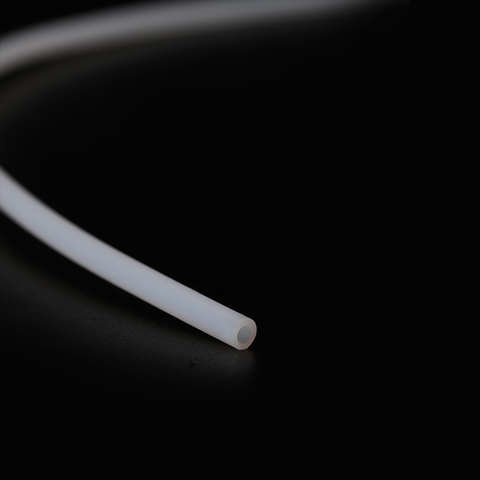 3D Printer Suitable PTFE Tube 2.5*4.0 Strong High-temperature Resistant Milky White Polytetrafluoroethylene Tube PTFE Hose