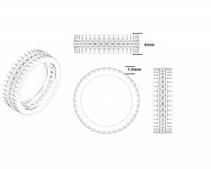 Cao Sang Trọng Mới S925 Sterling Silver Bạc Nữ Thời Trang Vòng Tròn Đầy Đủ Với Zircon Vàng Mạ Điện Đá Quý Cho Món Quà - Product Image 6